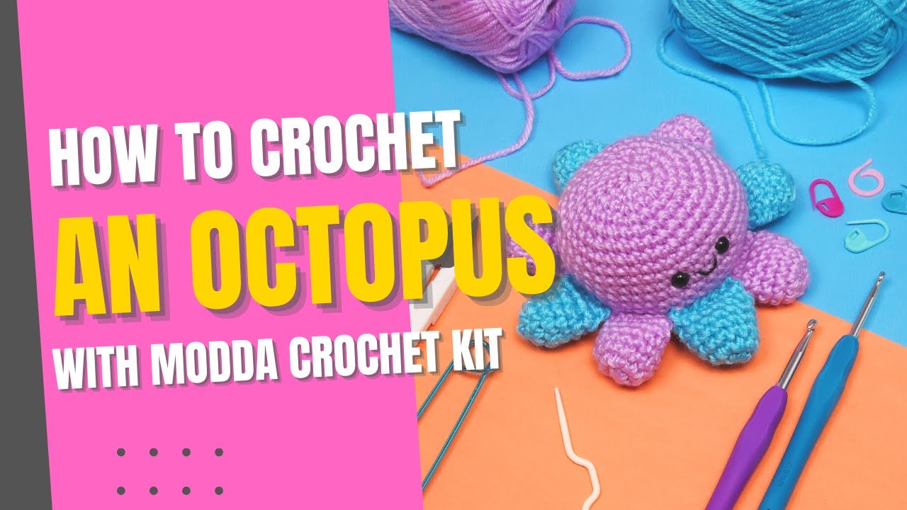 Modda Crochet Hippo Kit - Video Tutorial 