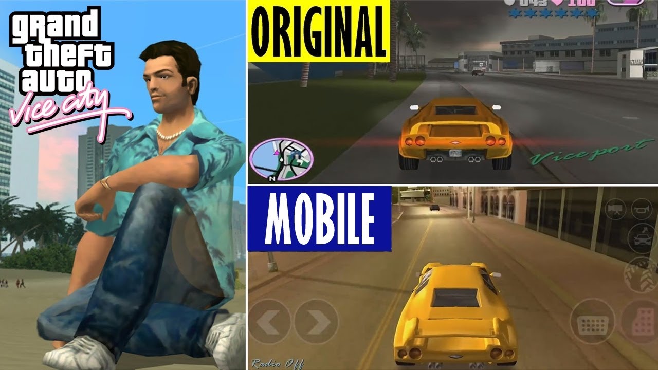 O clássico jogo GTA Vice City ganha versão para Android e iOS