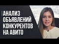 Как анализировать объявлений конкурентов на Авито перед размещением рекламы.