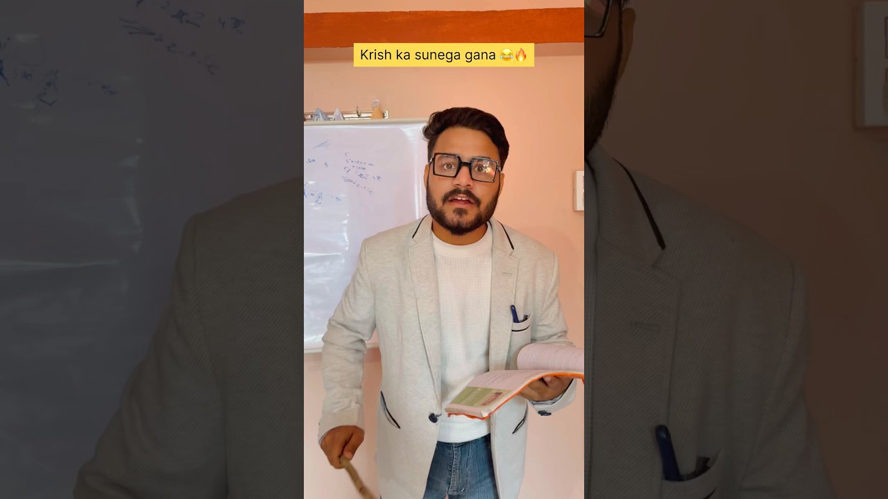 Krish ka sunega gana 😂🔥| on top trending shorts 