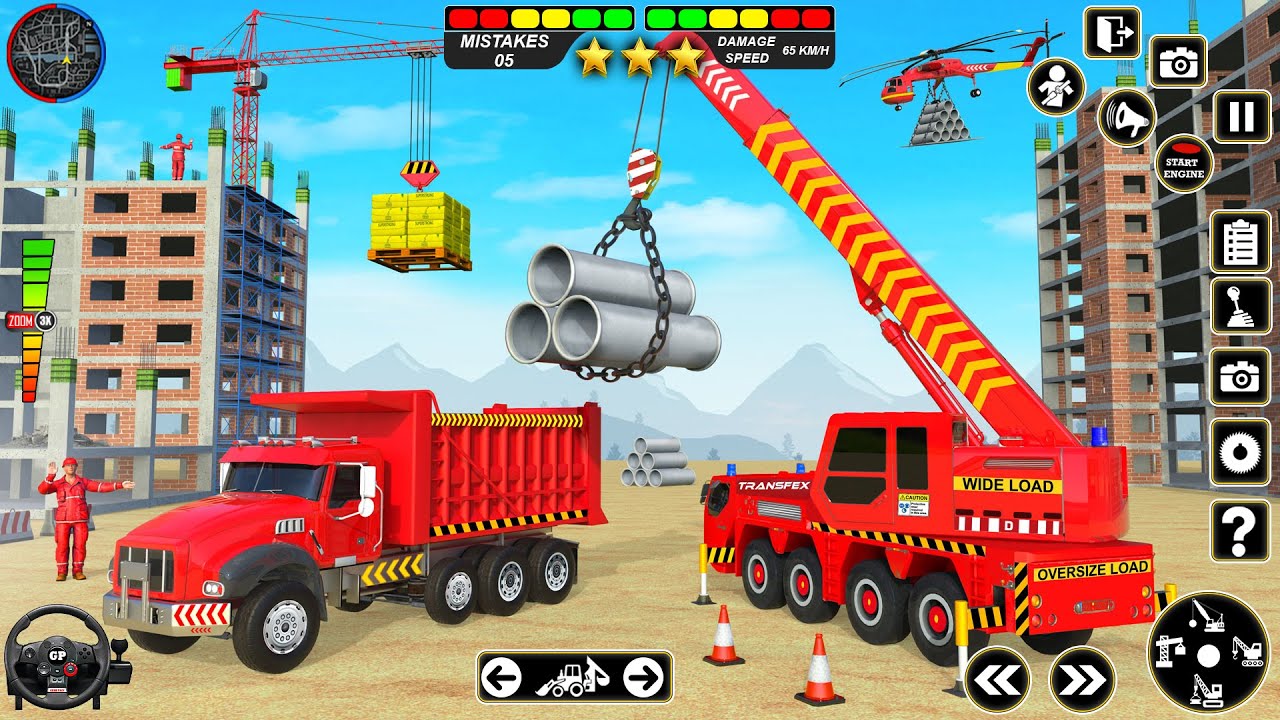 Real Construction Game JCB 3D Android Gameplay YouTube