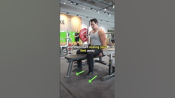 The EASIEST way to learn leg drive! #BenchPress #LegDrive