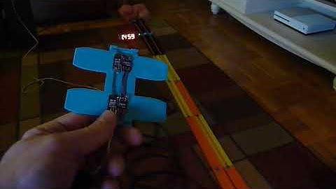 Hot Wheels Arduino Based Timer Demo