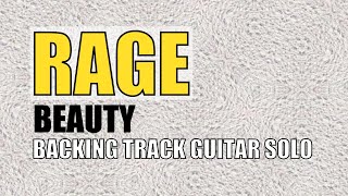 RAGE - BEAUTY. Guitar Solo Backing Track (МИНУС)