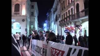 Corteo di Forza Nuova a Treviso del 9 febbraio 2013 con Fiore