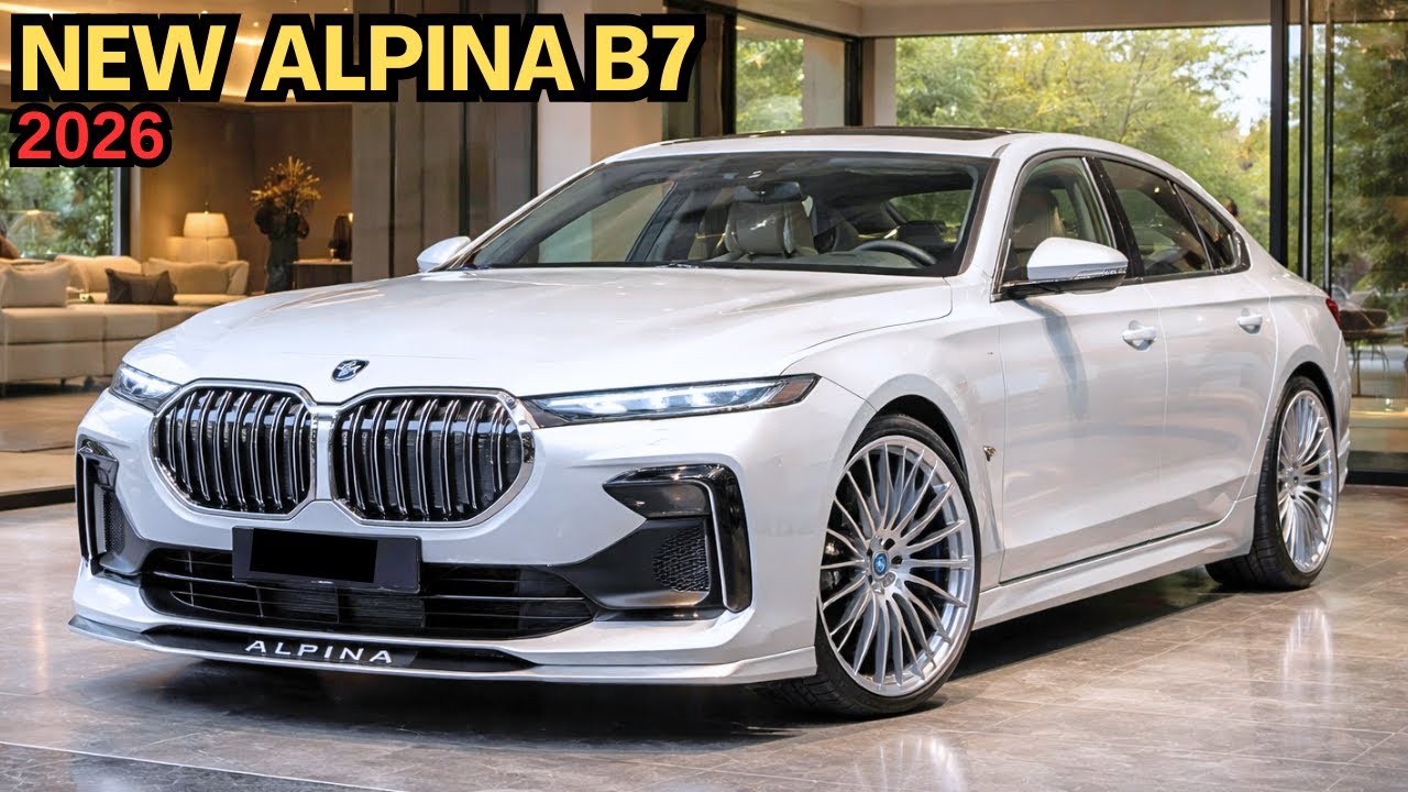 2026 BMW Alpina B7 First Look... Silent Luxury, Brutal Power!