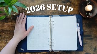 2026 Journal & Planner Setup | Hobonichi Cousin in A5 Rings