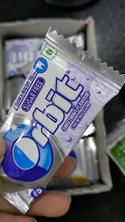 Orbit Sweetmint Flavour Chewing Gum Box Opening #shorts #gum #orbit #sweetmint