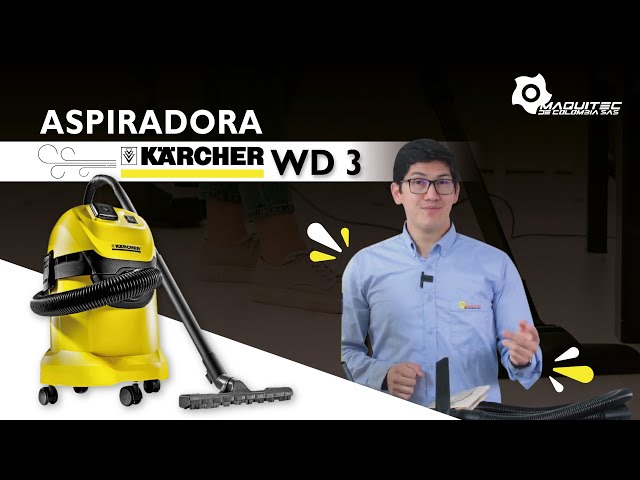 Aspiradora Karcher WD 3 - Maquitec de Colombia 