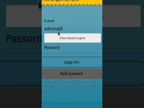 Video: Hvordan logger jeg på med passord?