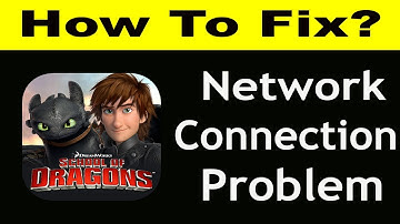 How To Fix School of Dragons App Network Connection Problem | School of Dragons No Internet Error