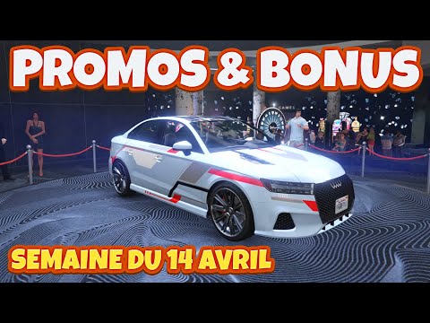 Promos & Bonus du 14 au 20 avril 2022 sur GTA Online!