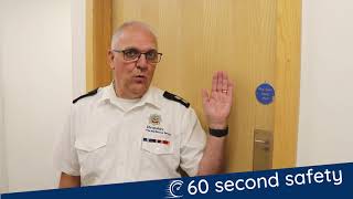 60 Second Safety: fire doors