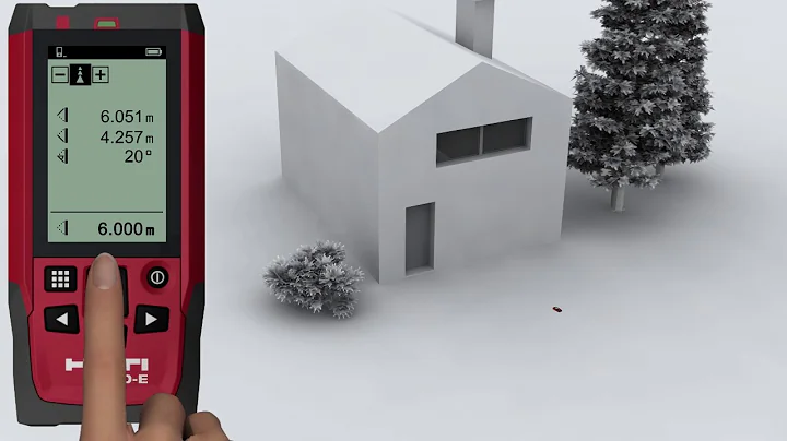 Hilti PD-E Vertical Indirect Measurements - a Hilti how-to-video