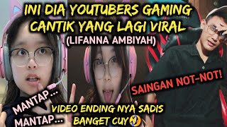 VIRAL VIDEO MANTAP-MANTAP LIFANNA AMBIYAH YOUTUBER GAMING FF CANTIK saingan NOT NOT