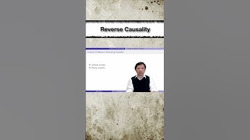 Reverse Causality | Second Reason for Endogenous Explanatory Variable Problem
