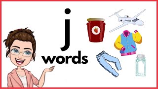 WORDS THAT START WITH Jj | 'j' Words | Phonics | Initial Sounds | letter sounds | LEARN LETTER Jj