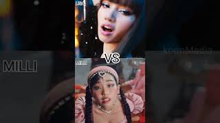 Lisa VS Milli rap battle #lisa #blackpink Resimi