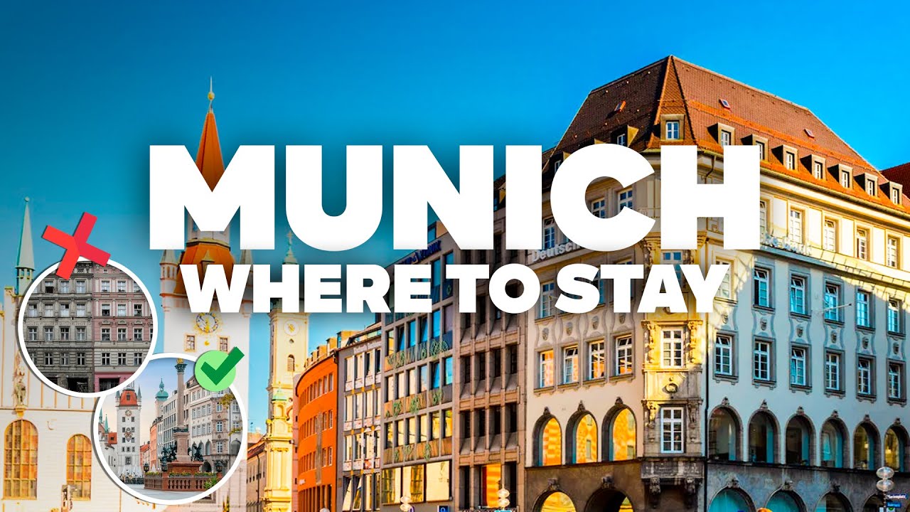 WHERE TO STAY IN MUNICH! Best Areas and Budget Hotels!