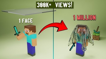 Relaxing 3D Minecraft Simulations for 6 Minutes #blender #asmr #animation #relaxing #satisfying