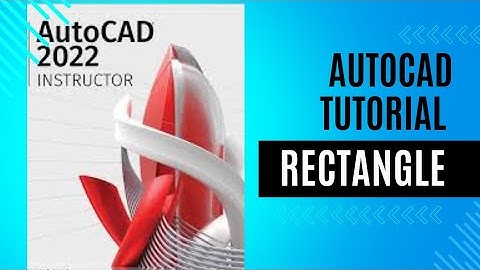 How to Use the Rectangle Command in AutoCAD (Beginner Tutorial)#AutoCAD #RectangleCommand#AutoCAD