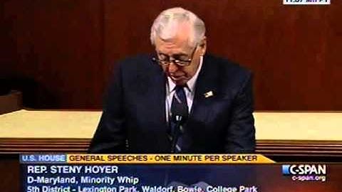 Hoyer: Time for Republicans to  Avert Reckless Sequestration