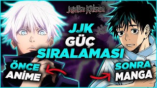 Jujutsu Kaisen Güç Sıralaması - HEM ANİME HEM MANGA - Jujutsu Kaisen Türkçe Resimi