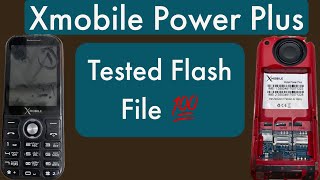 Xmobile power plus how to read flash file | Xmobile power flash file | All type mobile frimware
