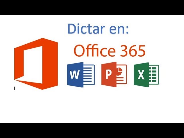 Dictar en Word. 365 - YouTube