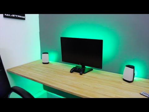 MAKE ANY DESK SET UP AWESOME! | LED STRIP LIGHTS!