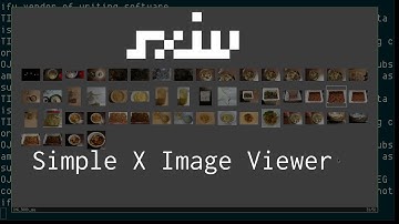 sxiv (Simple X Image Viewer)
