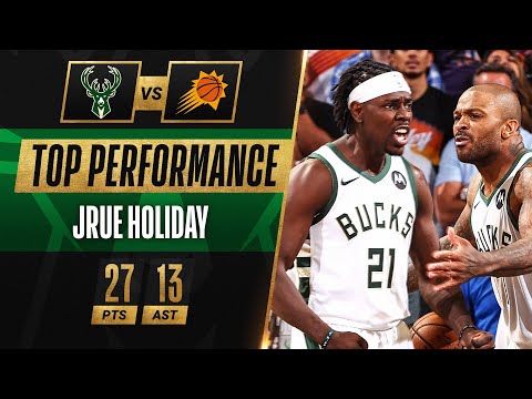 Jrue Holiday HUGE Performance LEADING Bucks in Game 5! 🔥