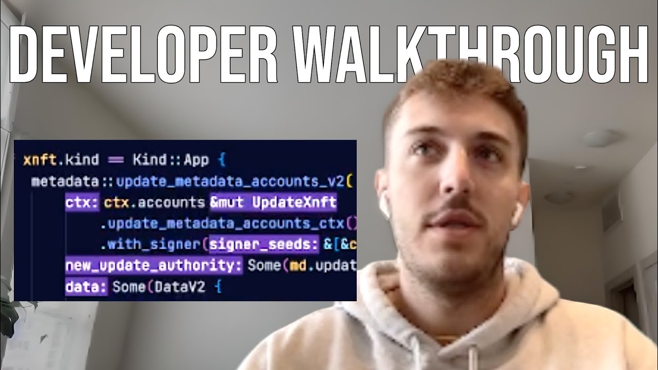 xNFT Developer Walkthrough - YouTube