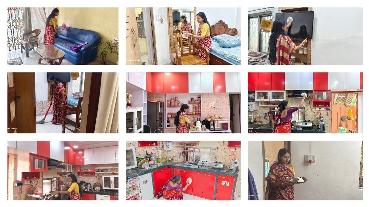 মা লক্ষ্মীকে বাড়িতে ধরে রাখার কিছু সহজ✅ উপায়সঙ্গে 1ঘন্টা হাতে ⏰সময় নিয়ে roomta deepclean করলাম 