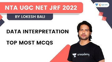 NTA NET 2022 | Data Interpretation Top Most MCQs | Dr Lokesh Kumar Meena | Wifistudy UGC NET Hindi