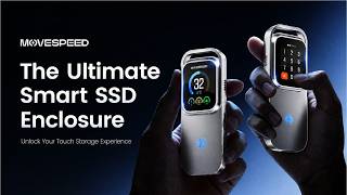 MOVESPEED Touch to Interact The Ultimate Smart SSD Enclosure