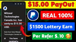 $15 Payout ✅ Received||Real Income Big Sports App||New Earning App 2024 screenshot 3