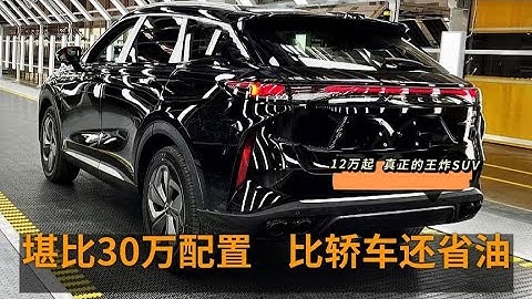 12万起，真正的家用王SUV，2.0T+8AT，智能座舱，比轿车还省油 - 天天要闻