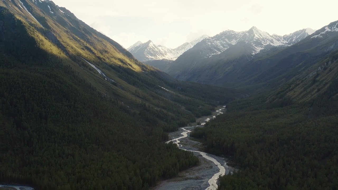 Unveiling the Majestic Valley: A Mesmerizing Drone Exploration