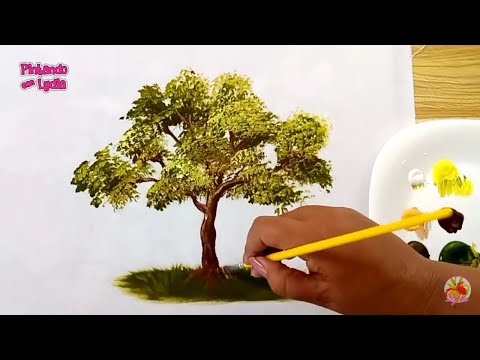Painting For Beginners How To Paint A Tree
