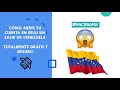 Como Abrir tu Cuenta en EEUU sin Salir de Venezuela - FACEBANK -    Totalmente Gratis y Seguro