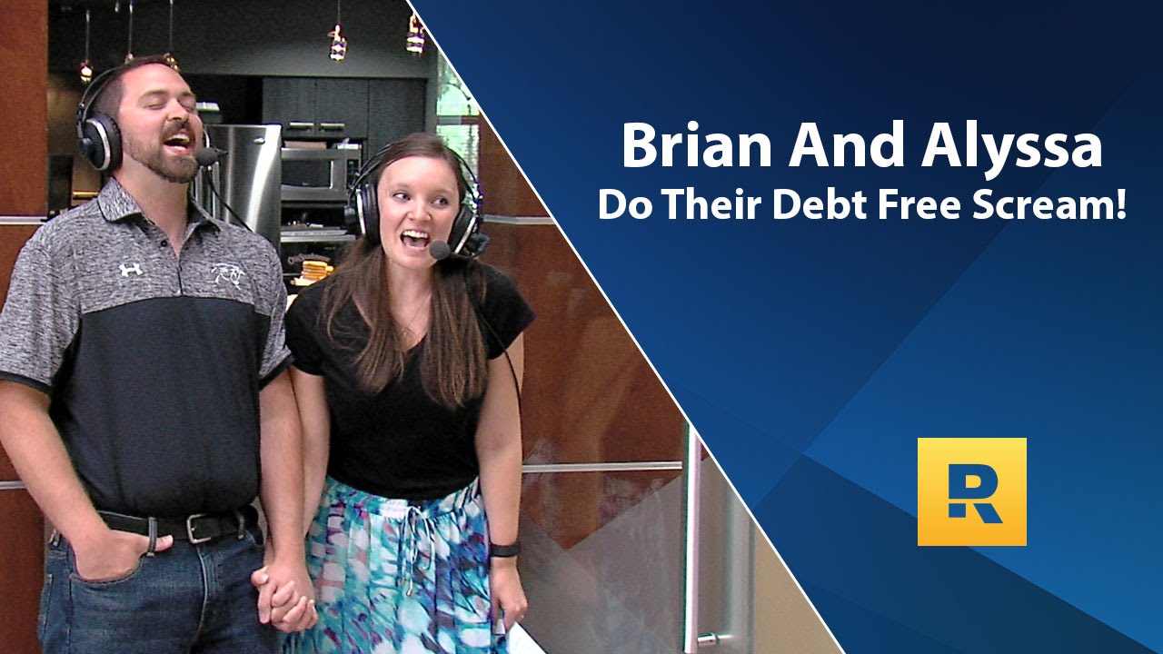 Brian And Alyssa Do Their Debt Free Scream! Brian And Alyssa Do Their Debt Free Scream!