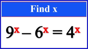 💯A Nice Olympiad Exponential Problem🔴 | Find the Value of X