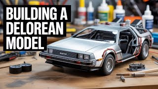 Watch Me Build an Impossibly Detailed Paper DeLorean