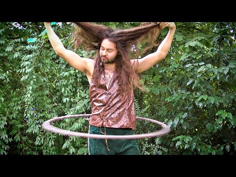 Donating Hair To Locks Of Love Charity While Hula Hooping (Men Haircut Transformation Long to Short)