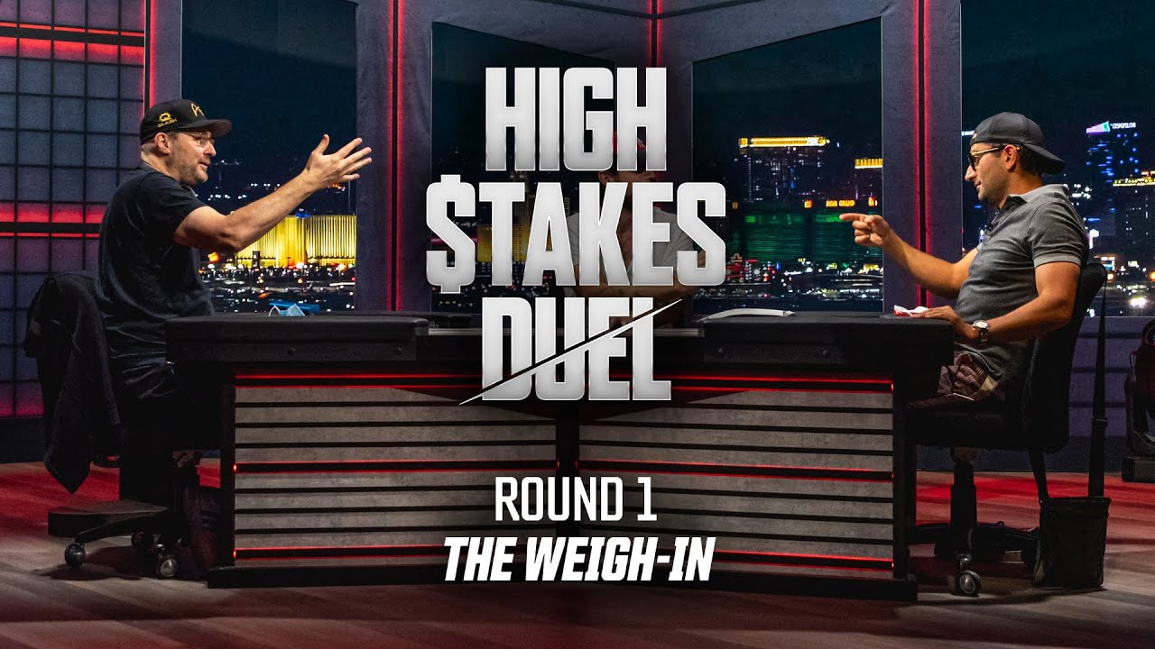 High Stakes Duel | Round 1 - The Weigh-In | Antonio Esfandiari vs. Phil ...