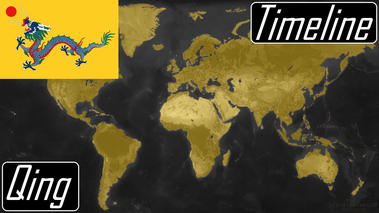 Chinese Conquest of the World | Qing | 1650 | MegaMod | Age of History II | Timeline