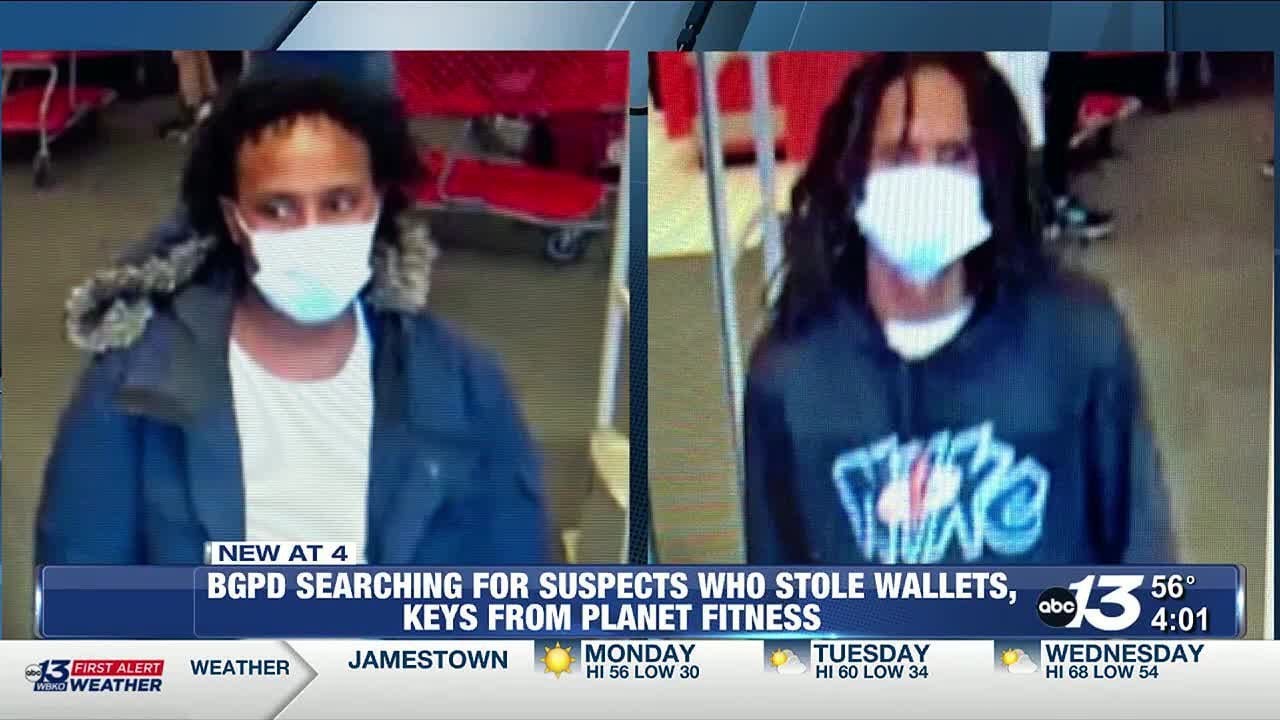 BGPD searching for suspects who stole wallets, keys from Planet Fitness ...