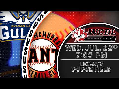 HIGHLIGHTS   Sylvan Lake Gulls vs Fort McMurray Giants   July 22   2026