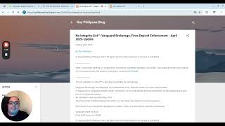 Supporting My Vanguard Arbitration "GoFundMe" - Roy Philipose